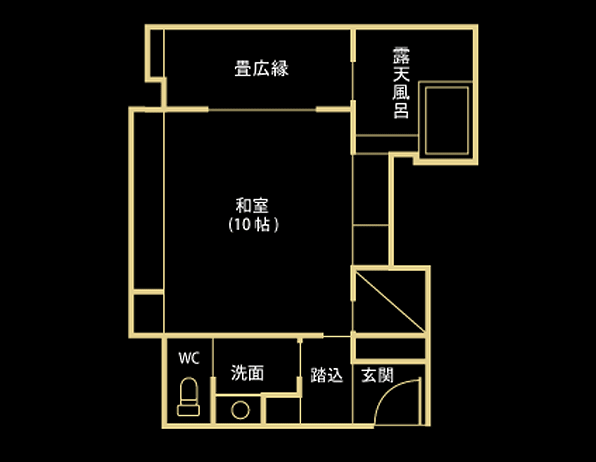 青嵐 間取り図