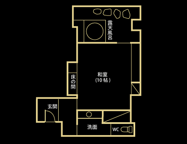 風花　間取り図